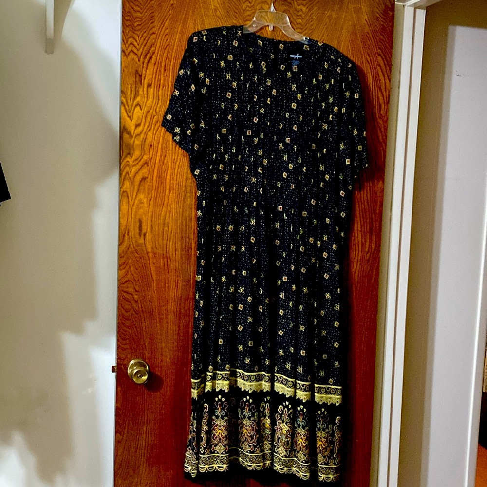 Positive Attitude / black & yellow / Size 18